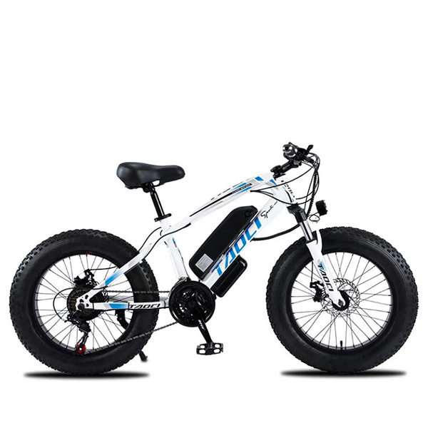 Electric-assist mountain bike long-life lithium battery snow electric vehicle student 20-inch variable speed bicycle