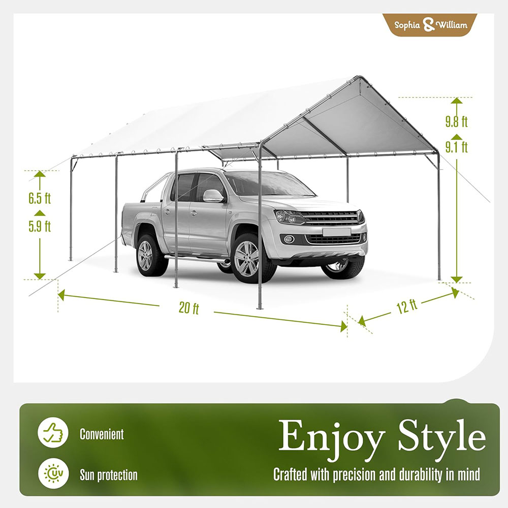 Portable Garage Shelter Logic Car Tents