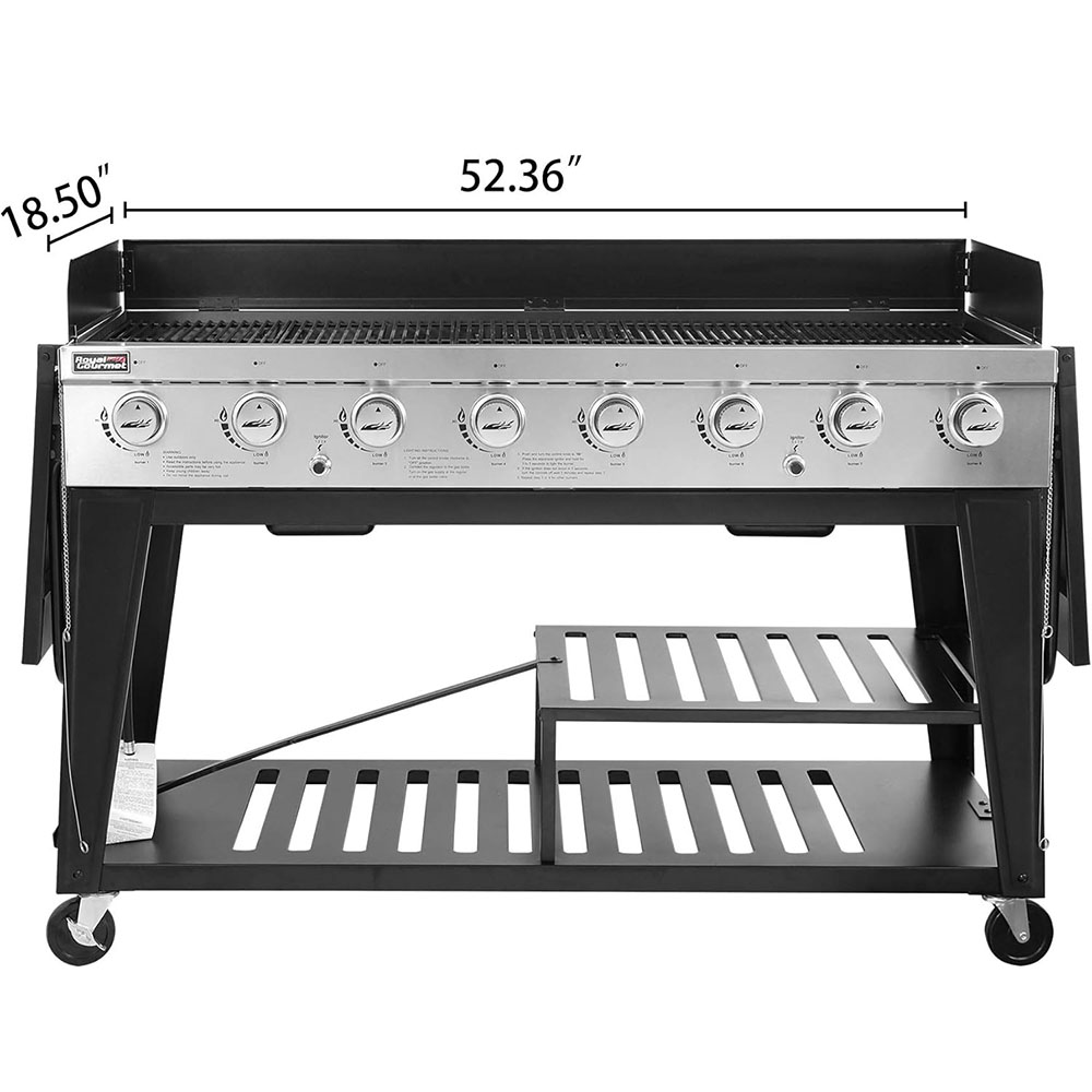 Royal Gourmet 8-Burner Gas Grill