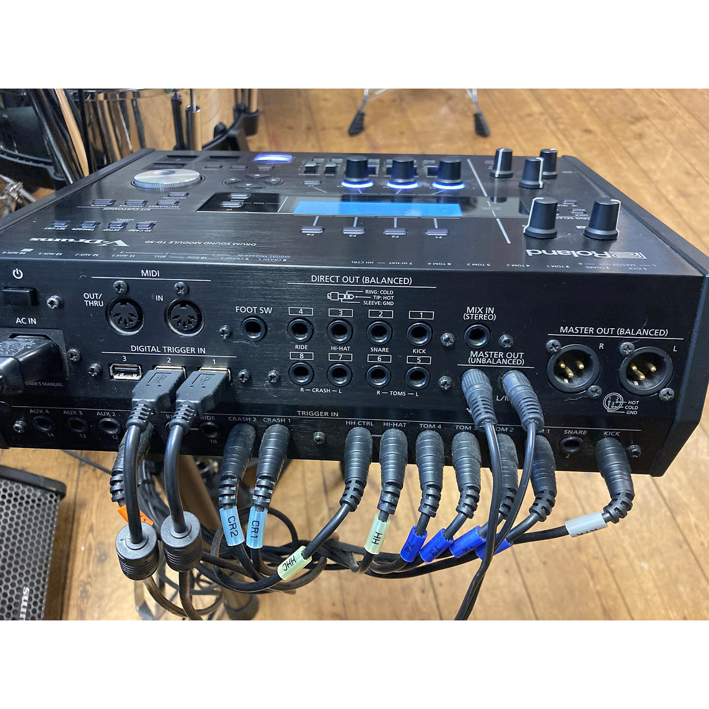 Roland TD-50K V-Drum Kit with Mesh Pads