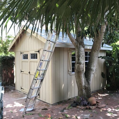 【Storage Shed】Homestead 10x12 ft Wood Storage Shed