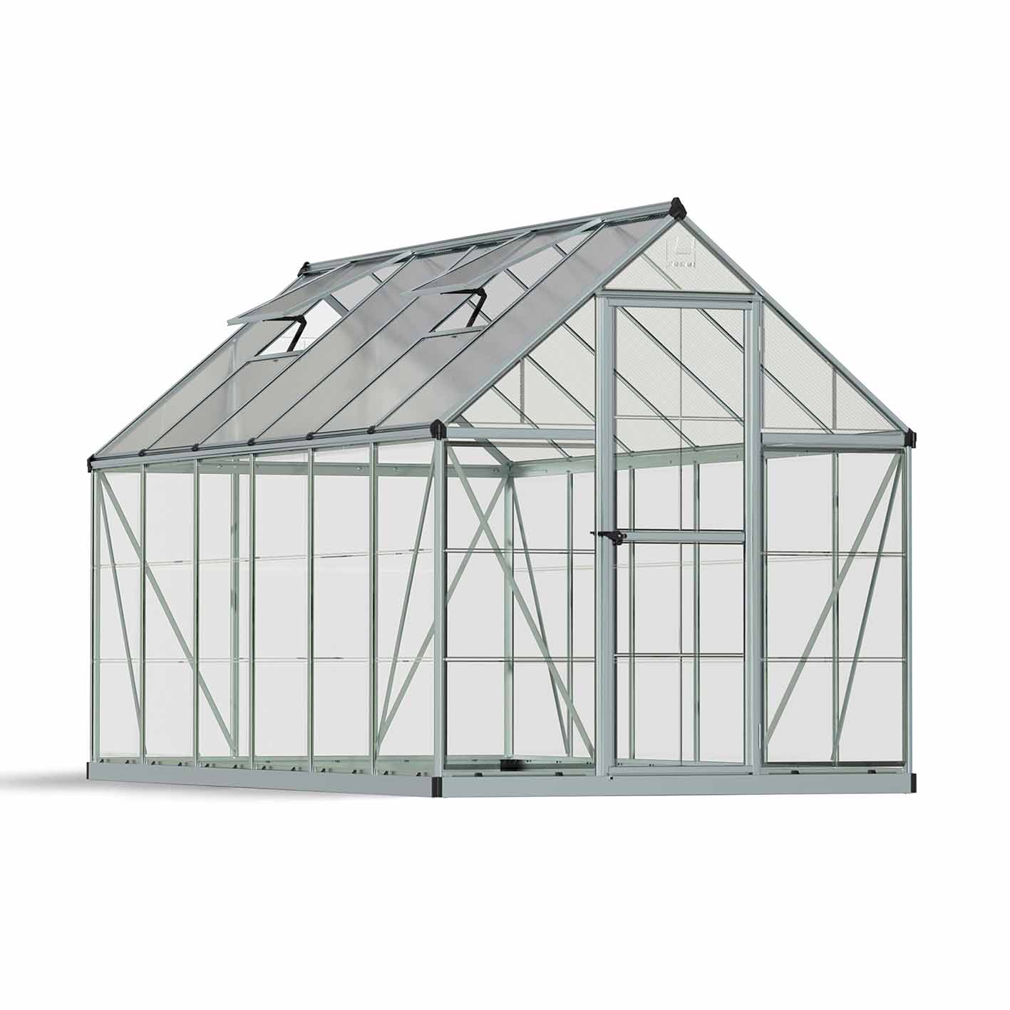 Palram Canopia Hybrid Greenhouse 6x12 Green