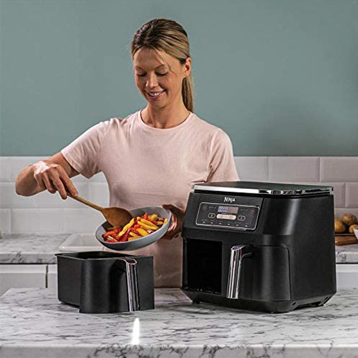 Ninja AF300UK Air Fryer Dual Zone, 7.6 Litres