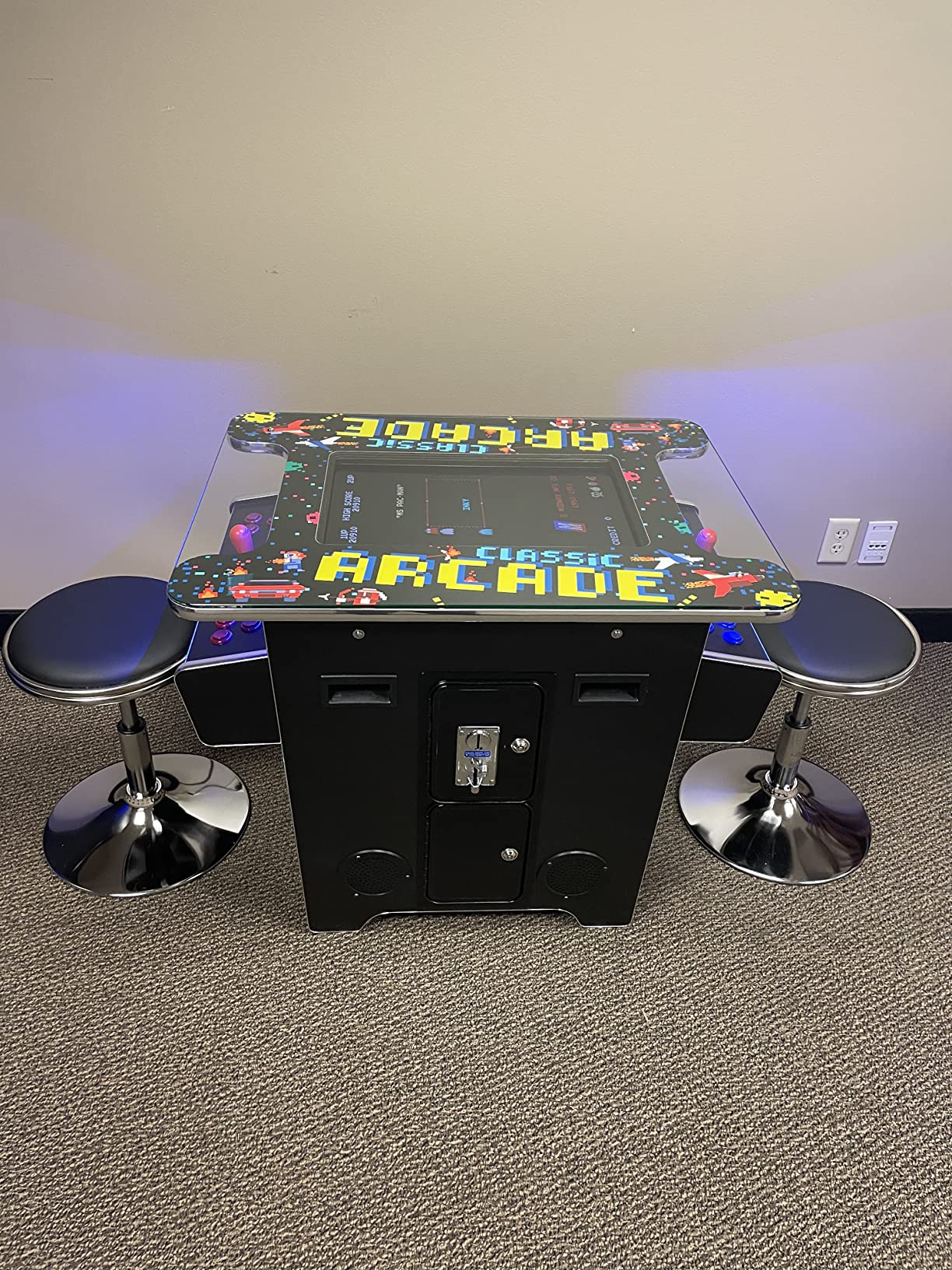 Top Us Video Arcades Full Size Commercial Grade Cocktail Arcade Machine