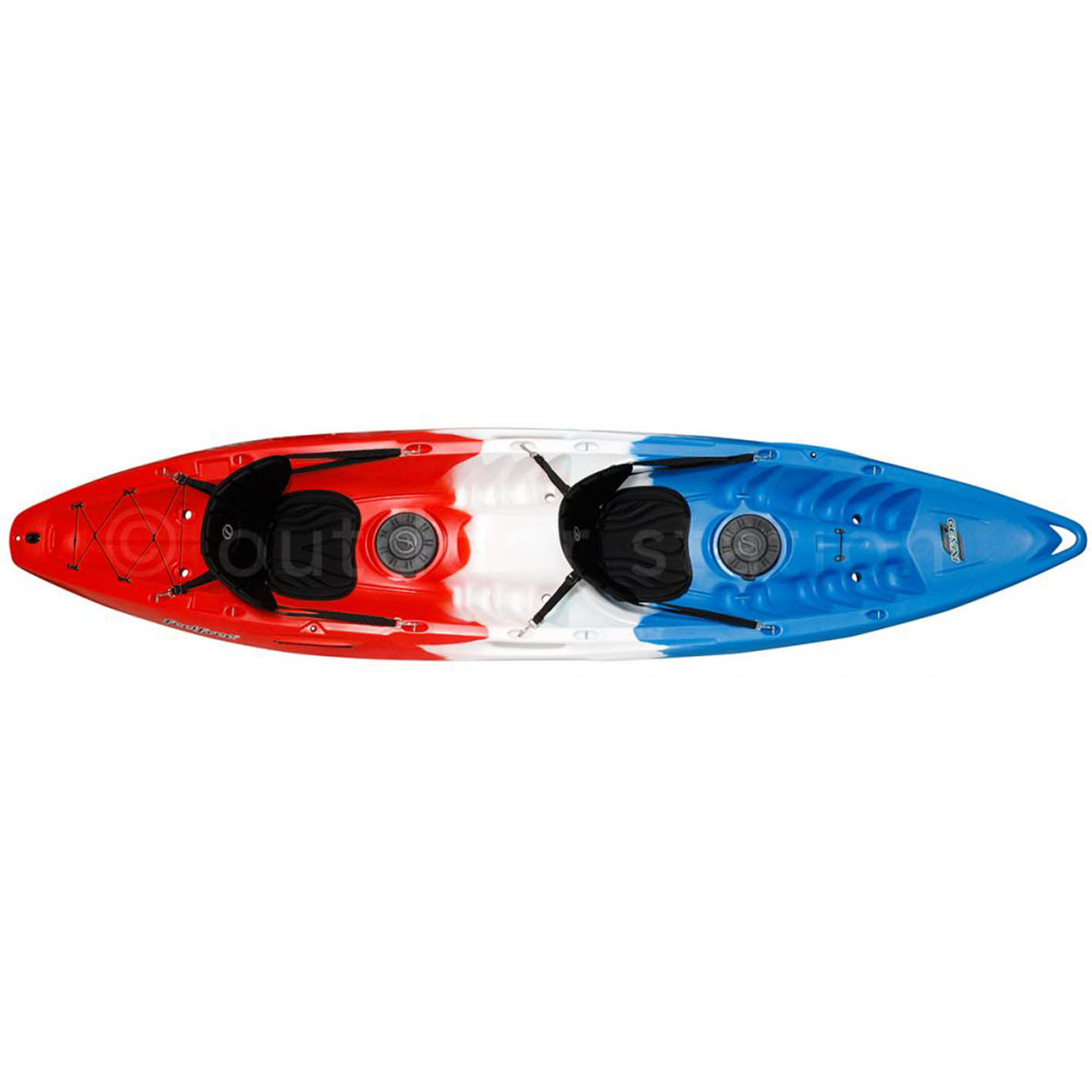 Recreational sit on top kayak Feelfree Gemini Field & Stream