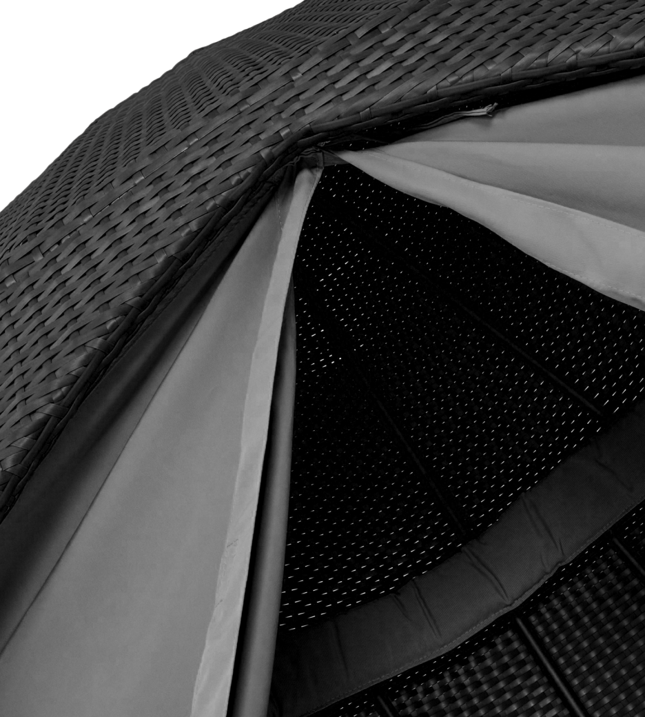 Outdoor Lounge Egg-shaped Sofa Patio Sunbed