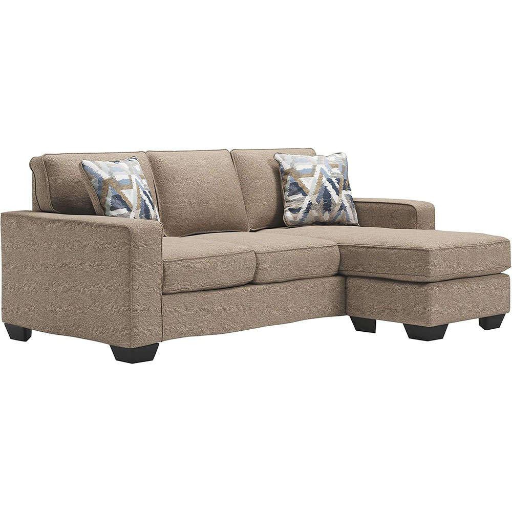 Signature Design by Ashley Greaves Modern Sectional Sofa Couch with Convertible Chaise Lounge
