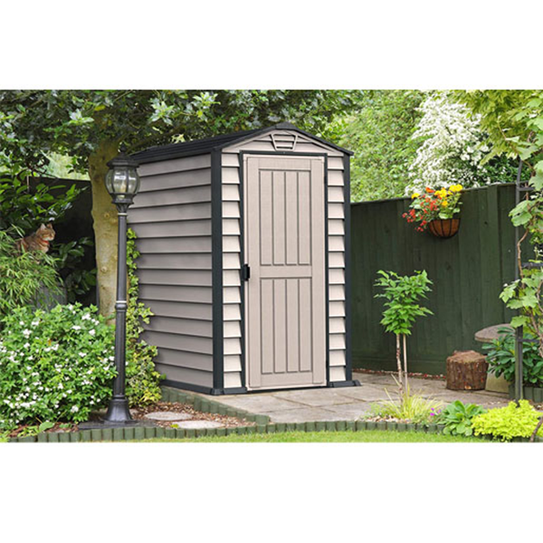 【Storage Shed】Duramax EverMore 4 x 6 ft Plastic garden storage shed